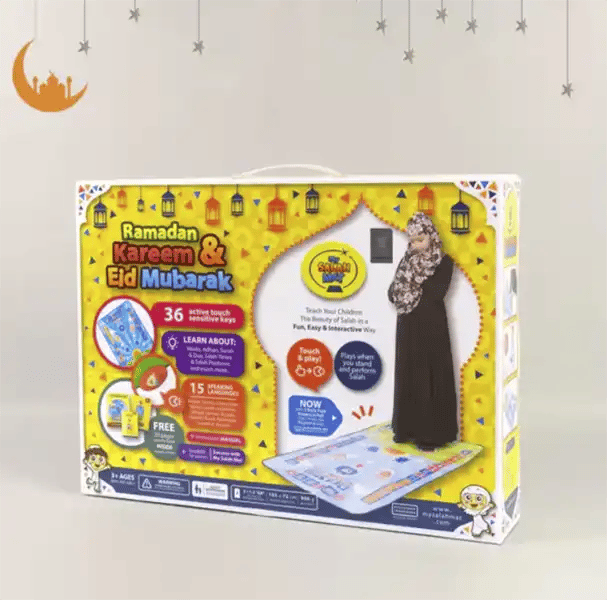 Dealyno Shop سجادة الصلاة التعليمية للأطفال